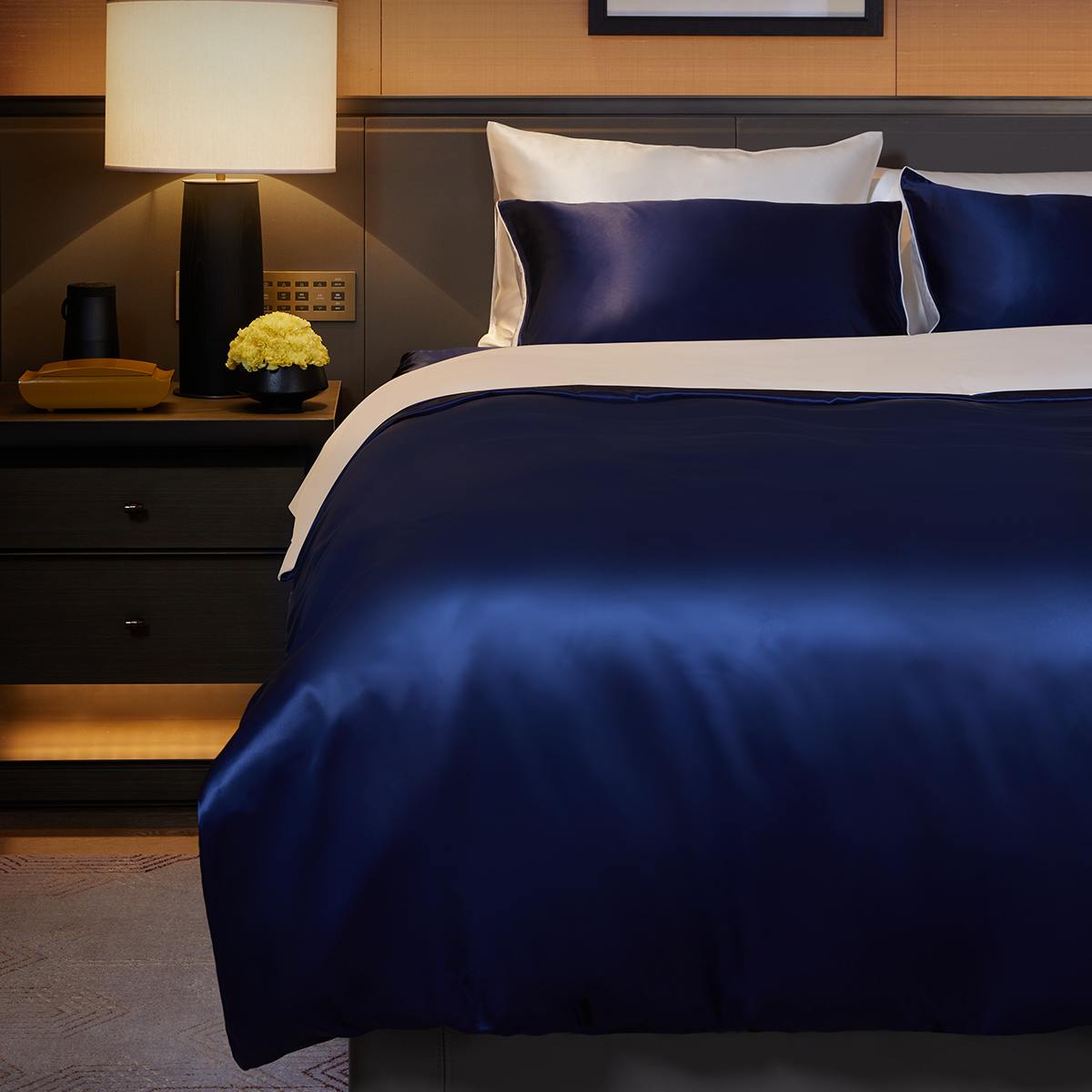 シルク布団カバー