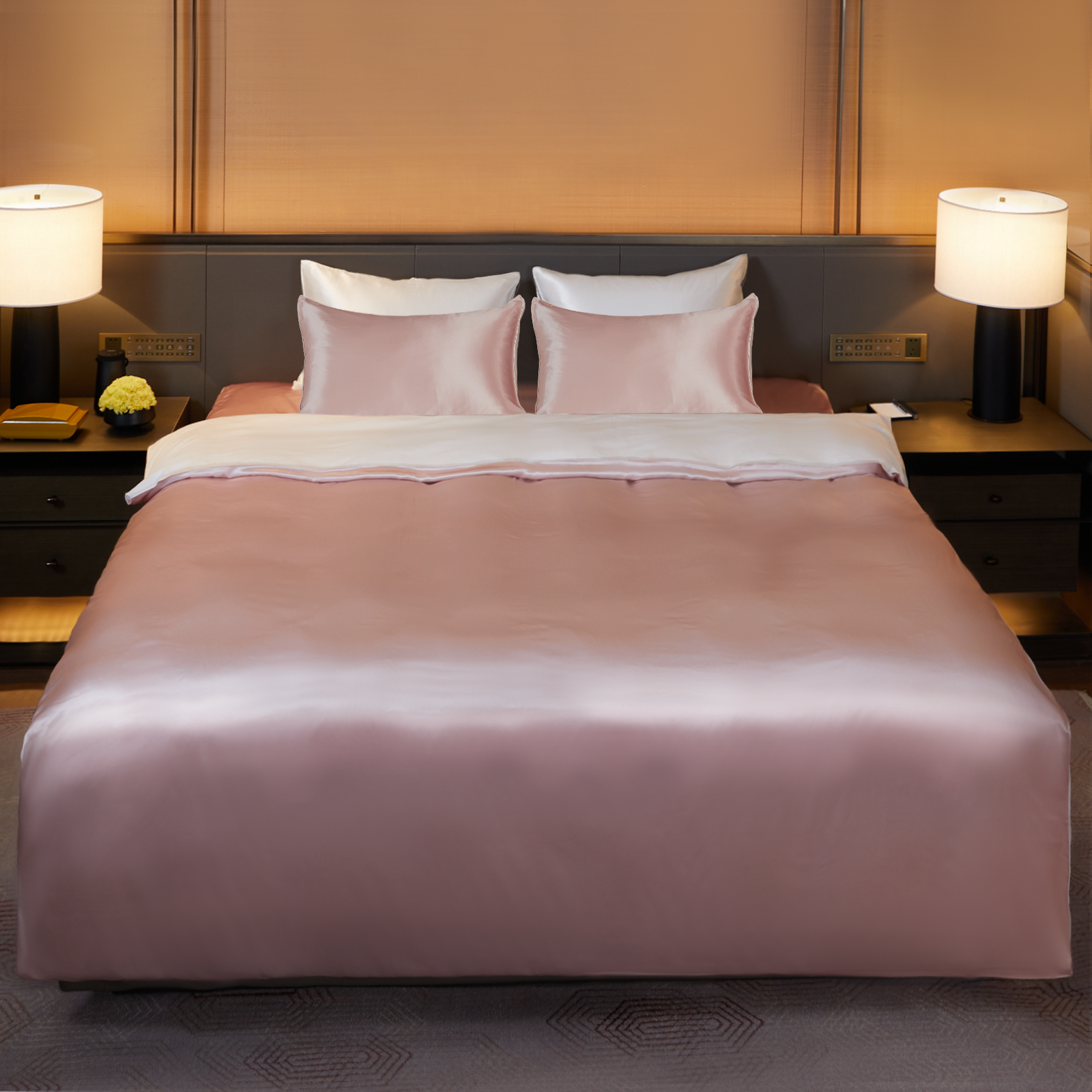 シルク100% 布団カバー