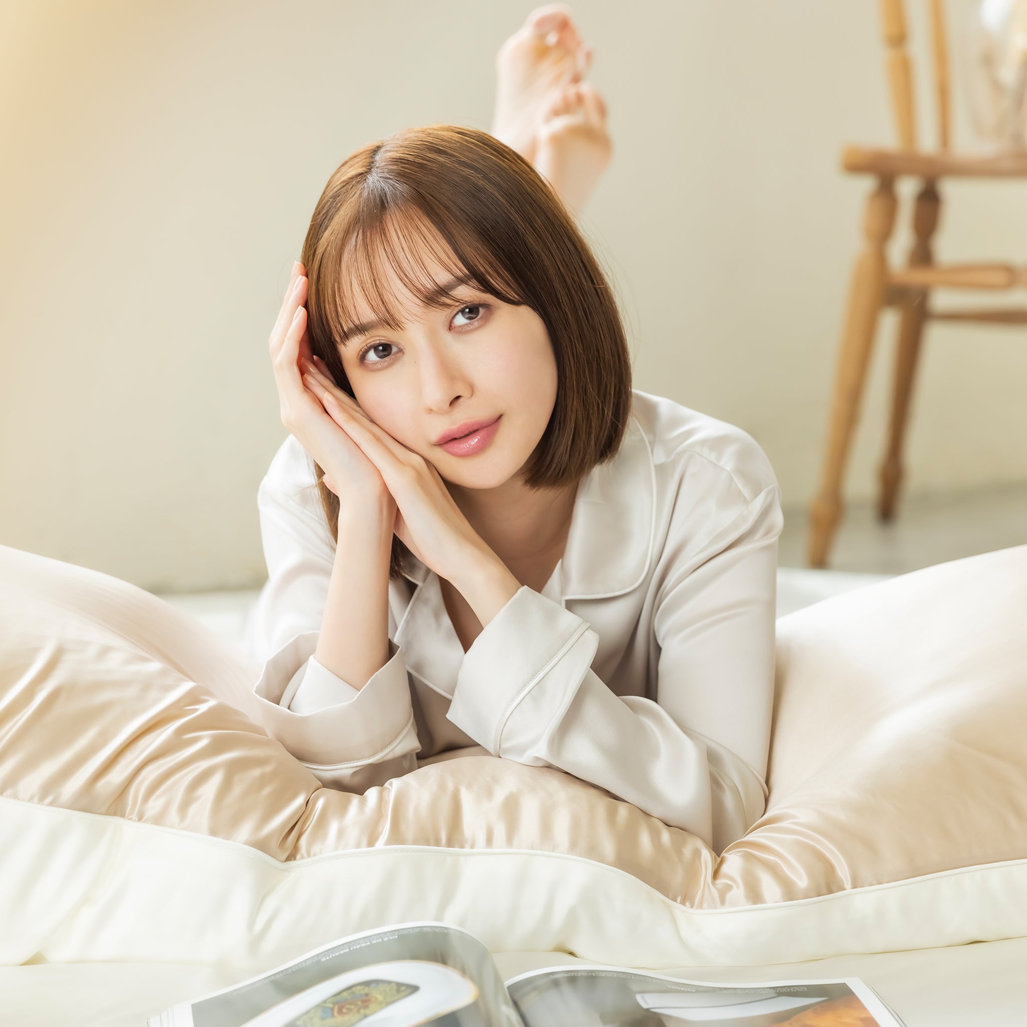 シルク100% 枕カバー 片面