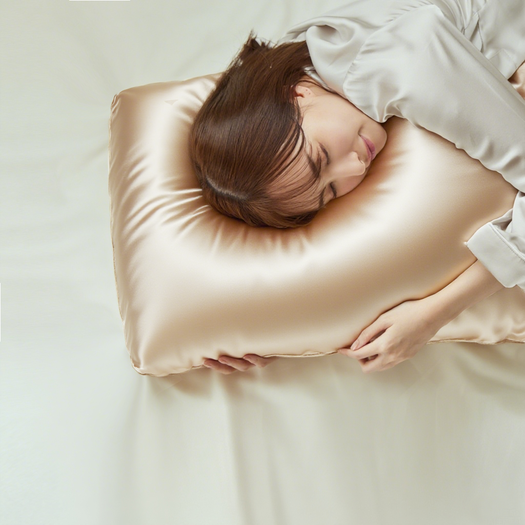 シルク100% 枕カバー 伸縮式