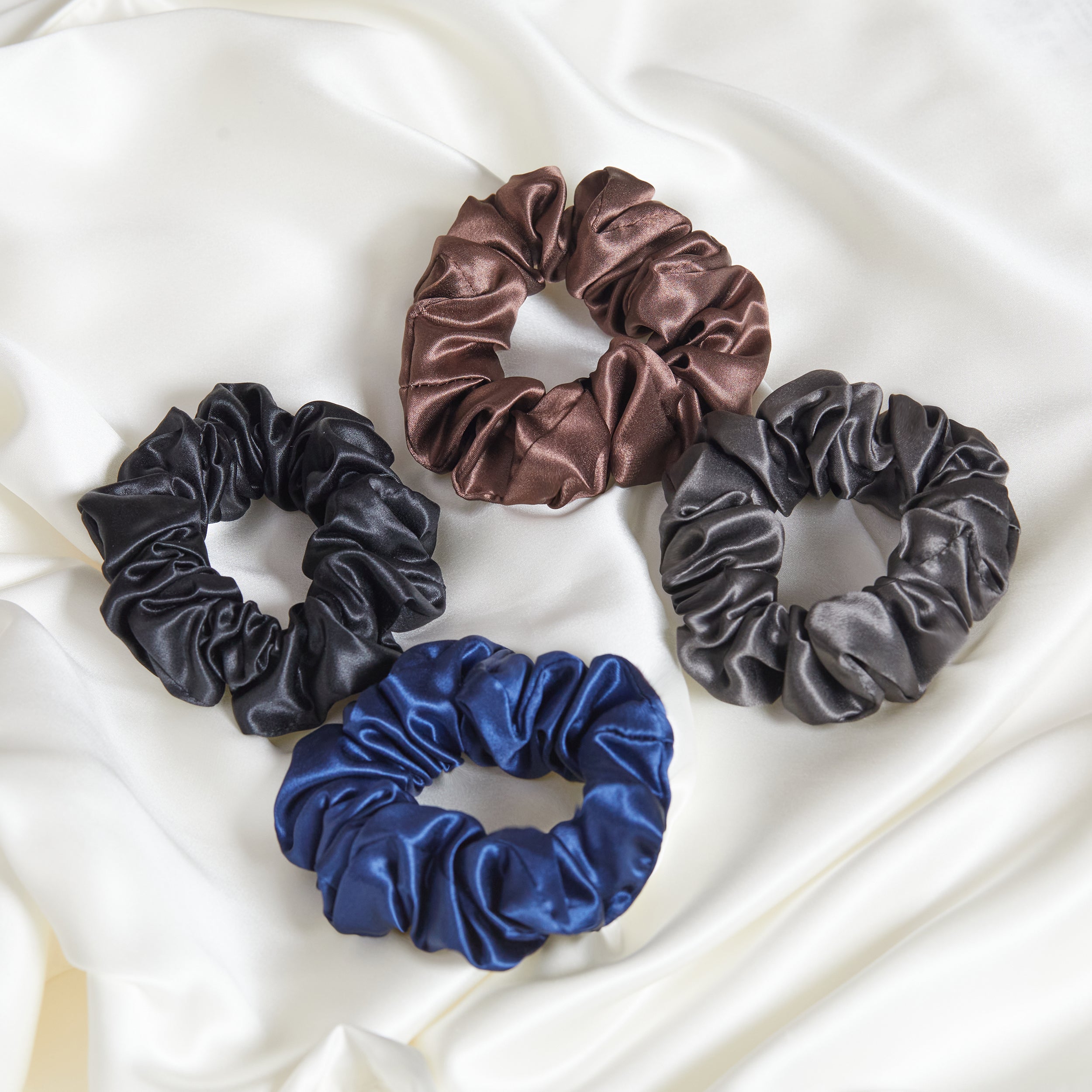 シルク100% シュシュ