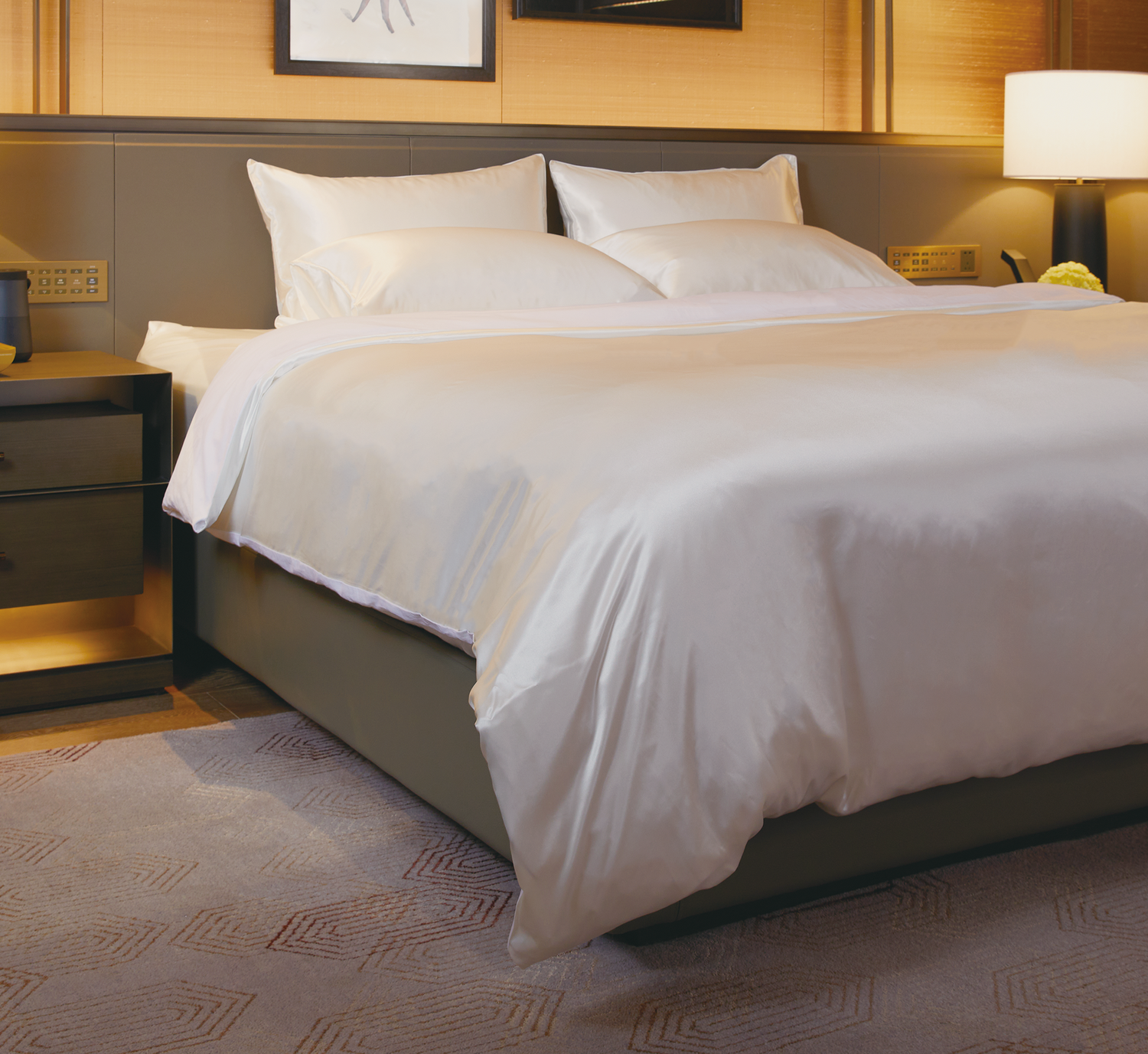 シルク布団カバー