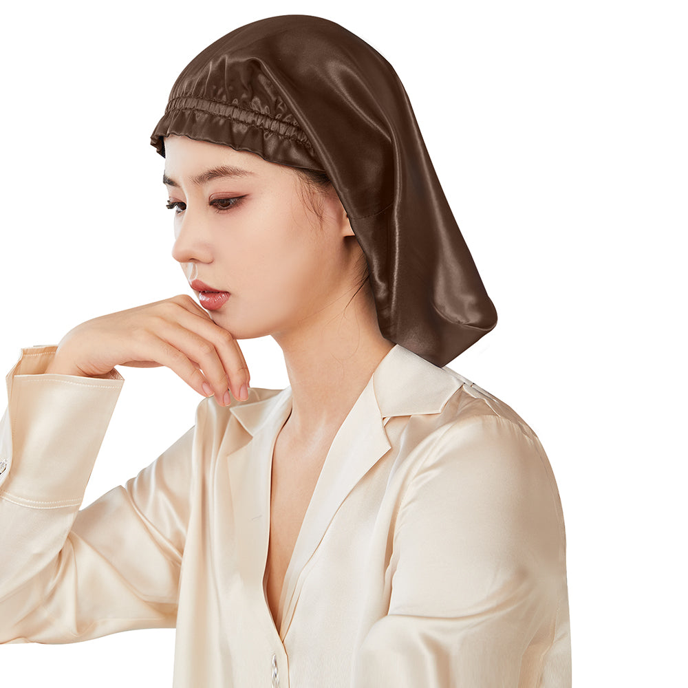 シルク100% ナイトキャップ 全周ゴムタイプ.