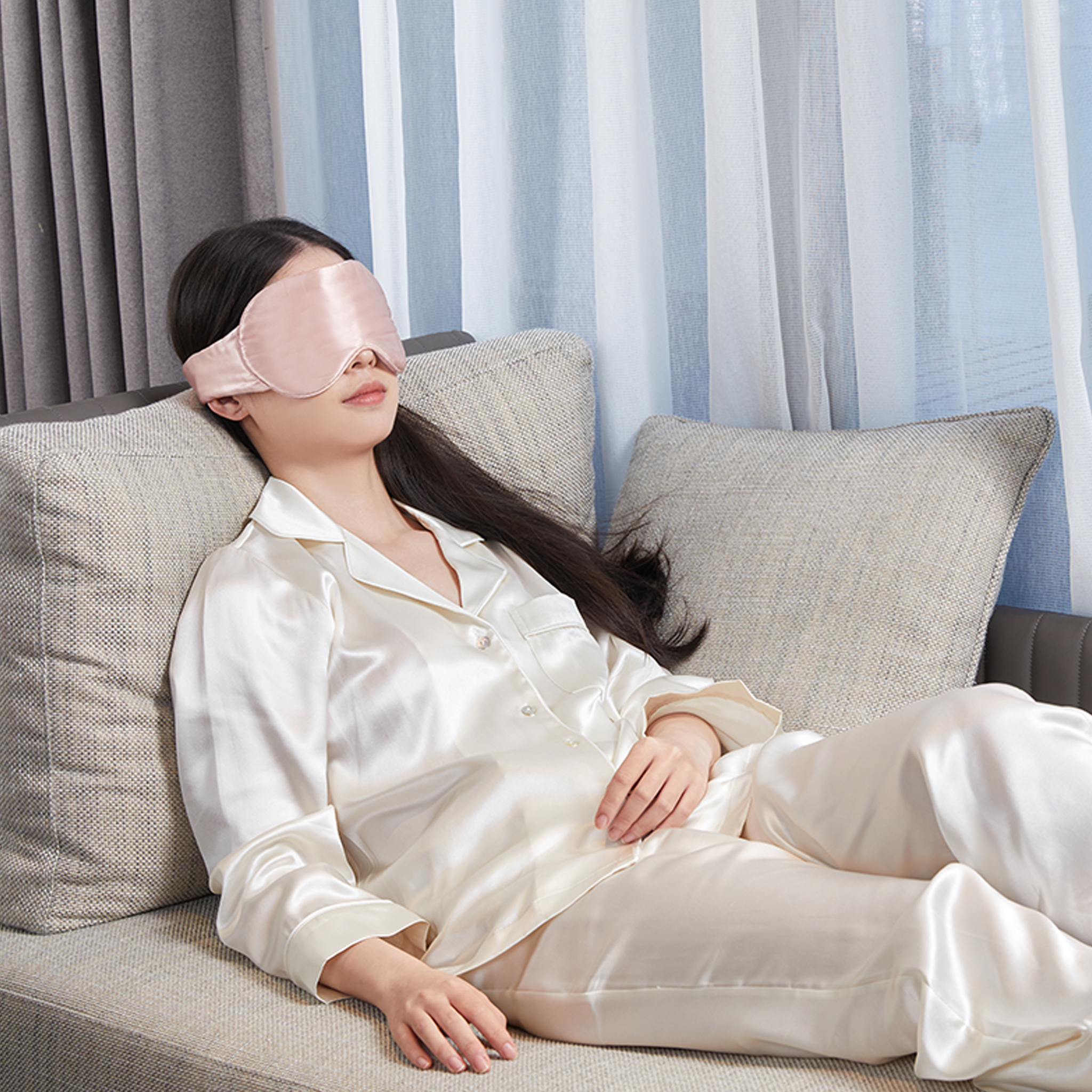 シルク100% アイマスク