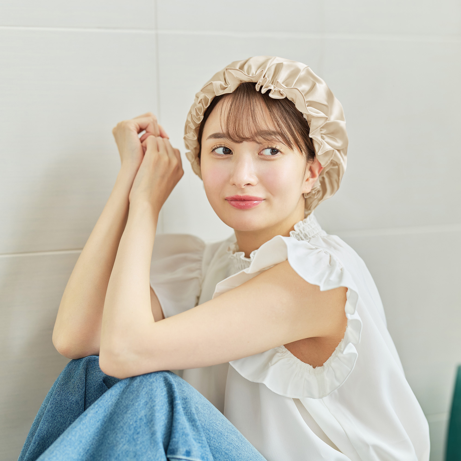 シルクナイトキャップ 丸型