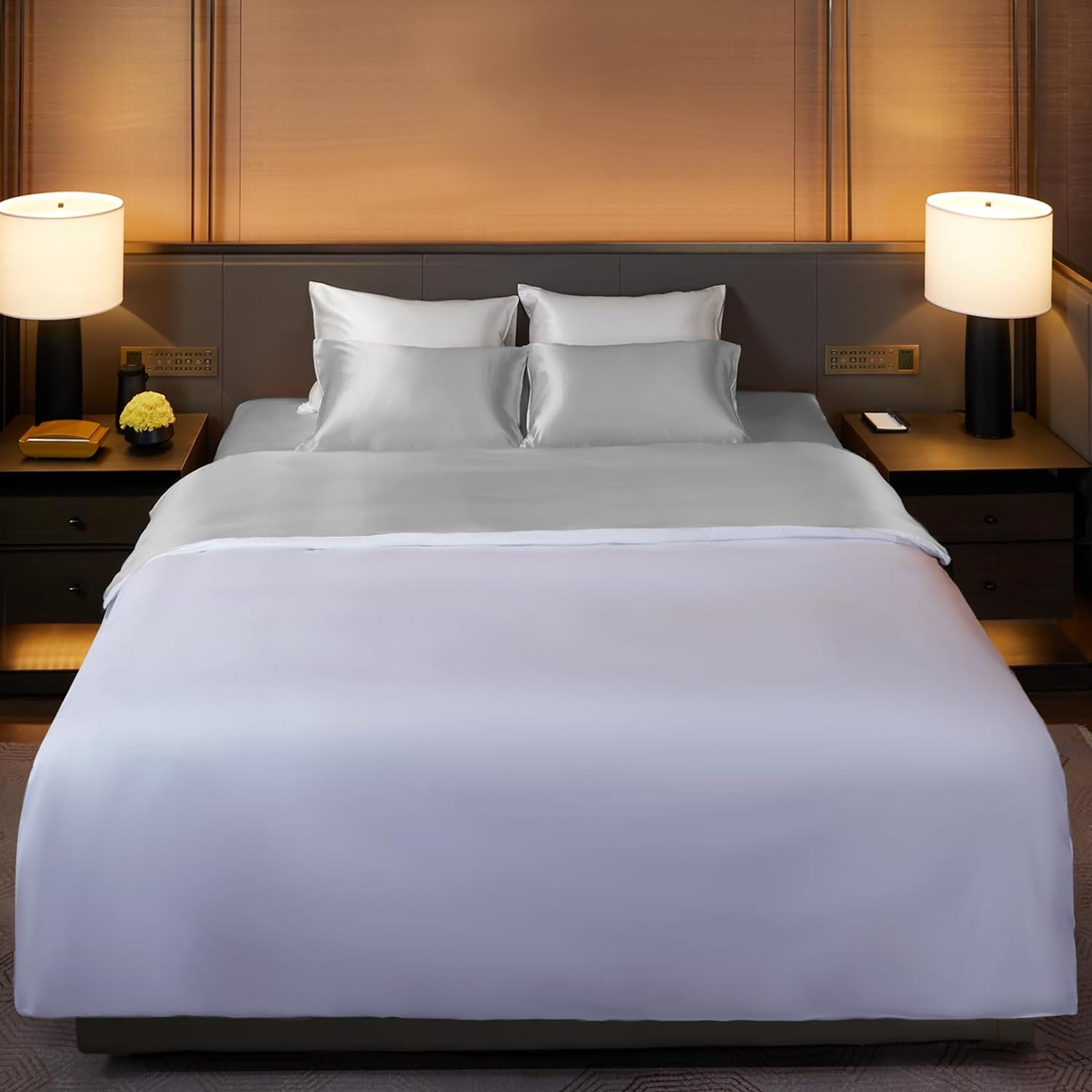 シルク布団カバー