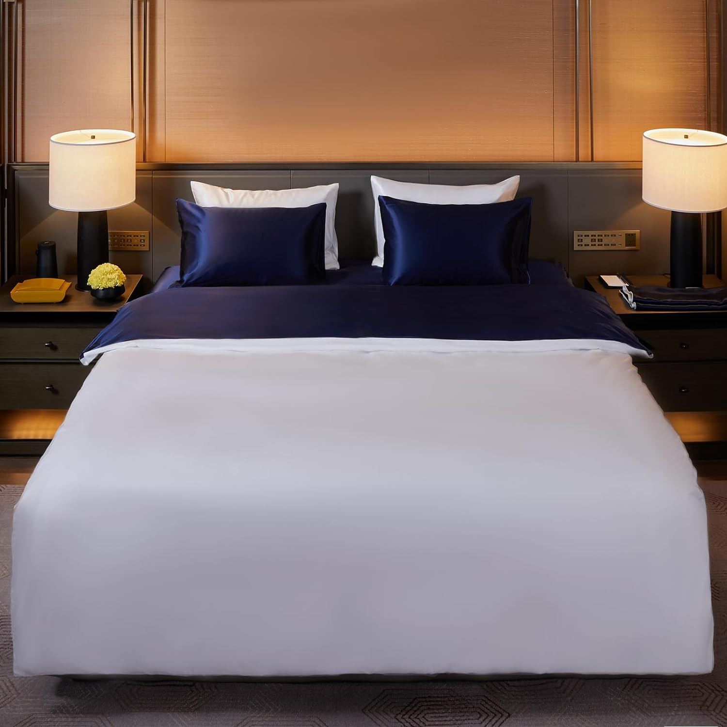 シルク布団カバー