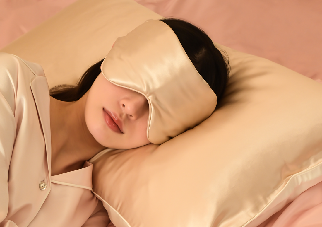 シルクアイマスク