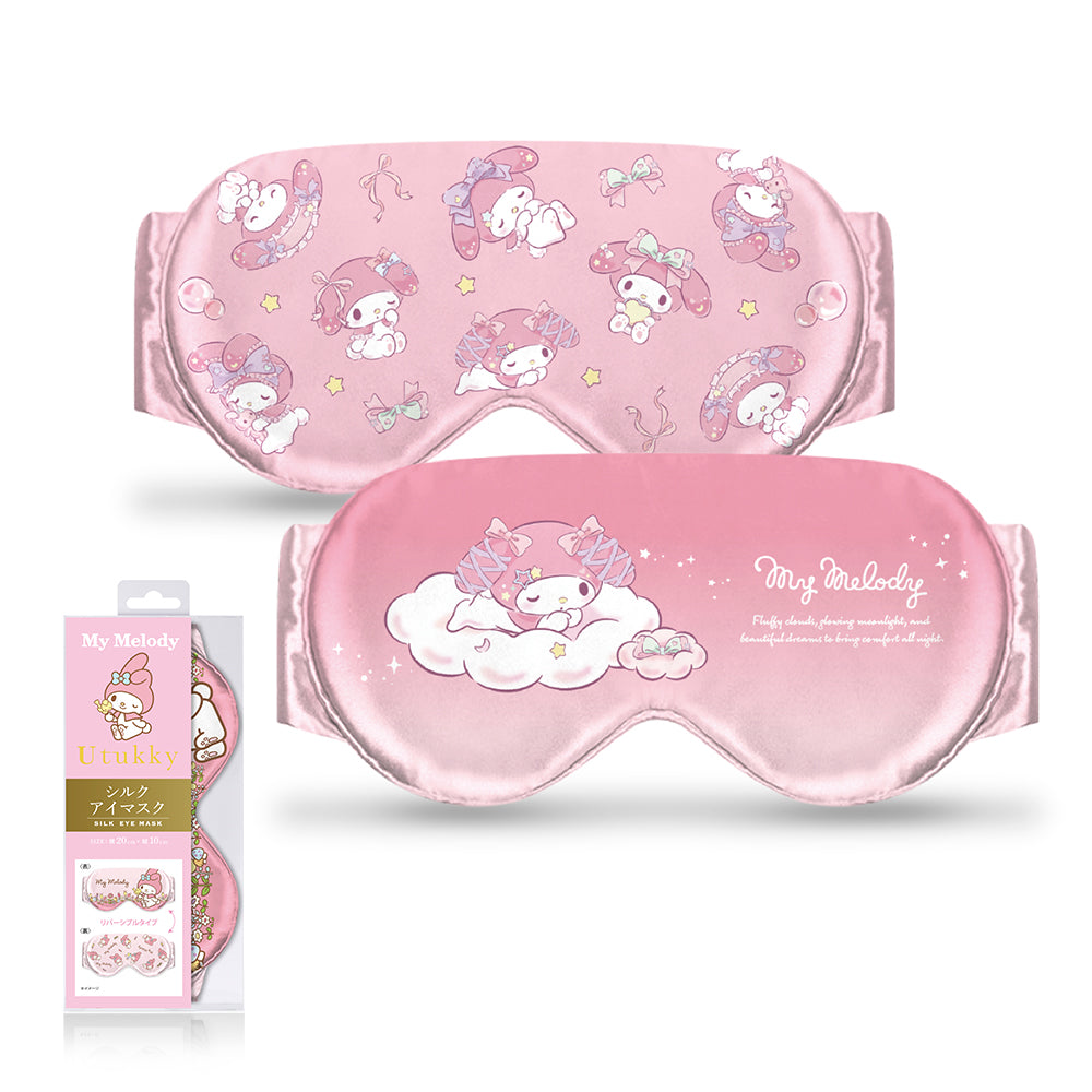 Utukky アイマスク シルク サンリオキャラクターズ