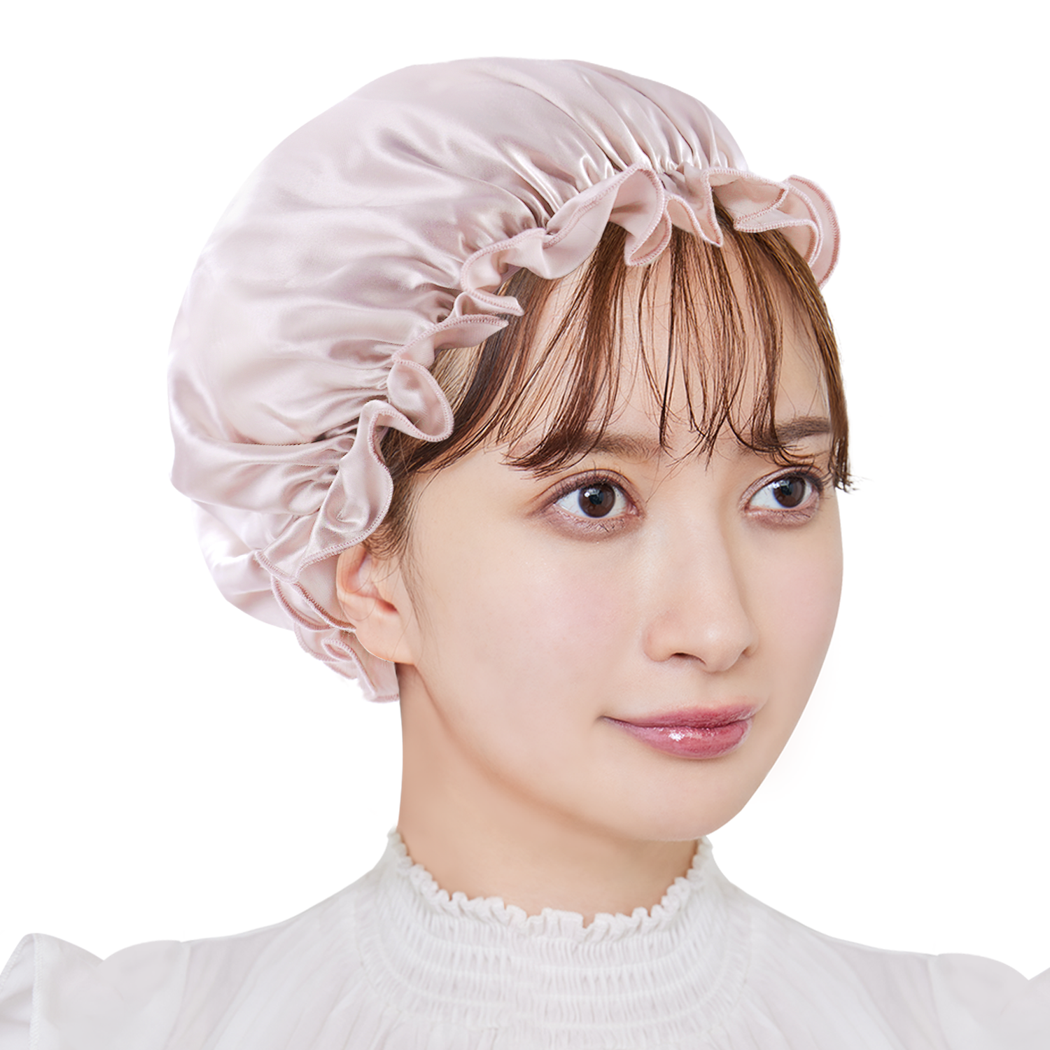 シルクナイトキャップ 丸型