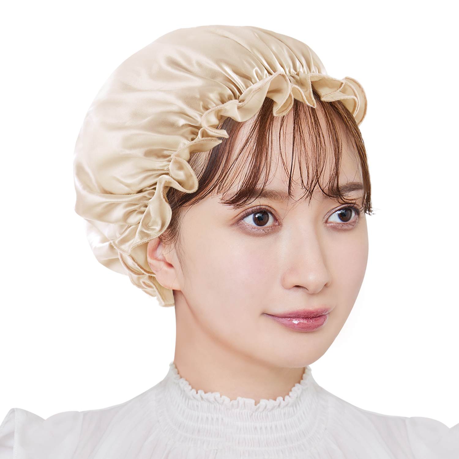 シルクナイトキャップ 丸型