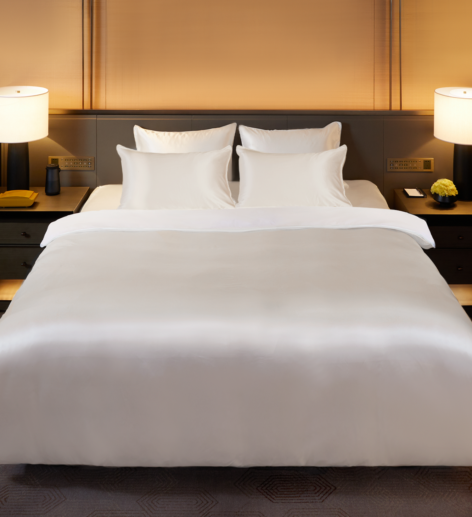 シルク布団カバー