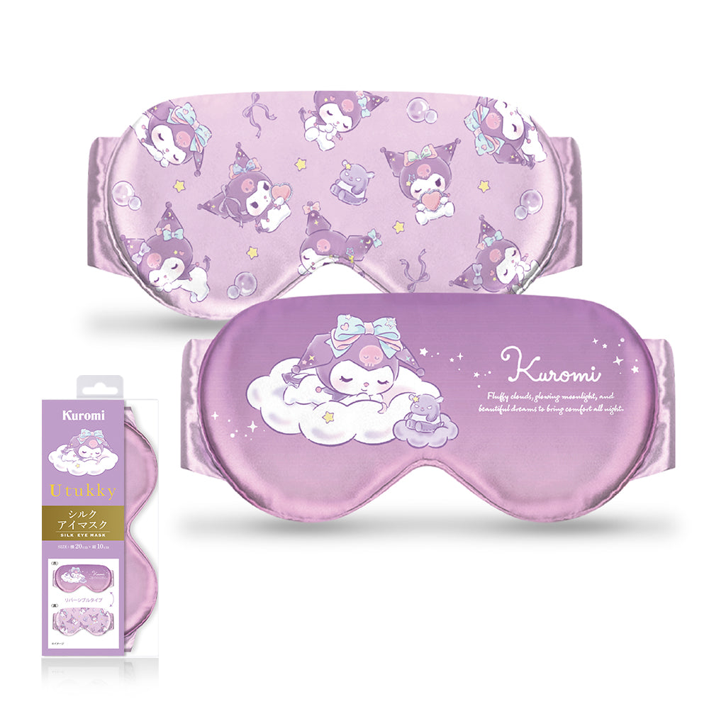 Utukky アイマスク シルク サンリオキャラクターズ