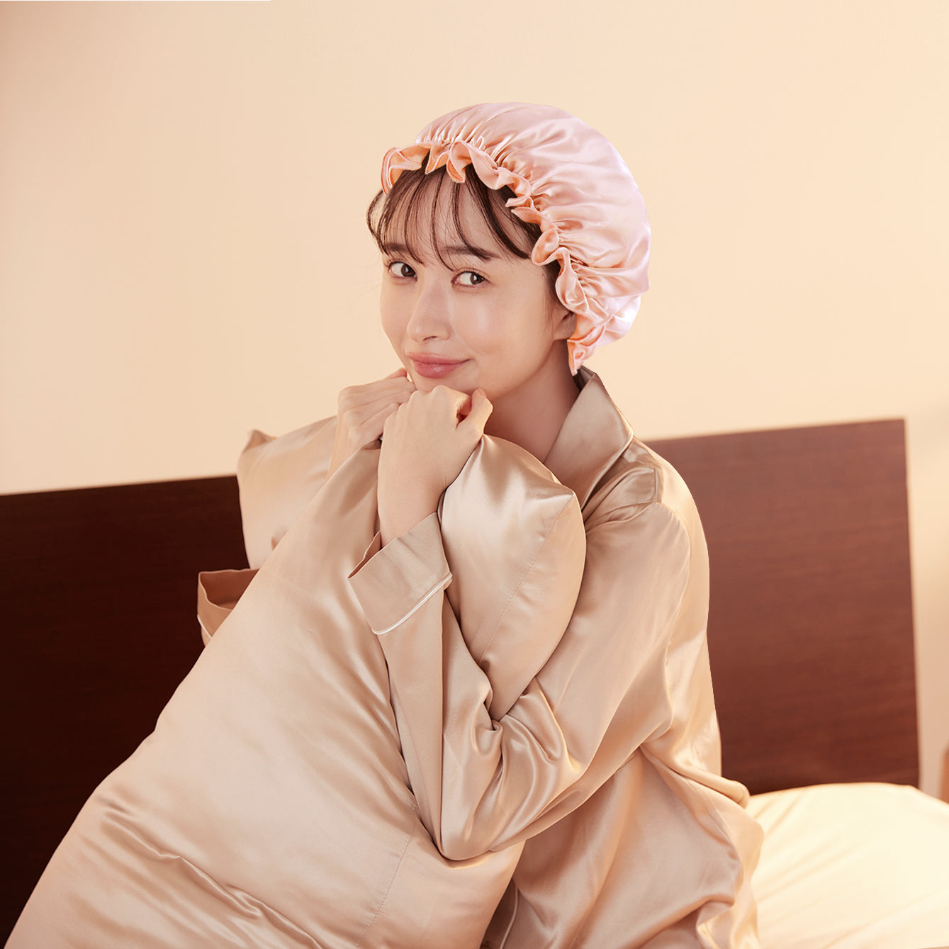 シルクナイトキャップ 丸型