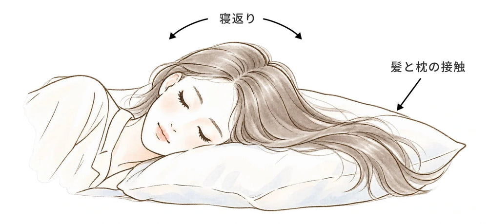 髪をいたわるシルクという選択
