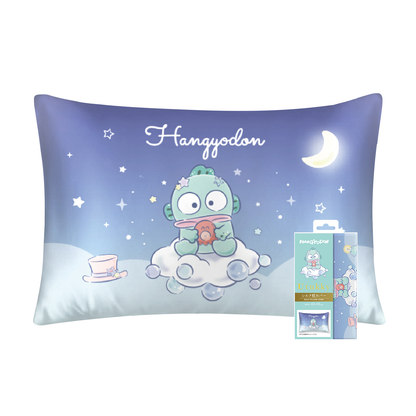 Utukky シルク枕カバー サンリオキャラクターズ クロミ シナモロール ハンギョドン 枕カバー 43×63cm 片面 100%シルク ピーロケース 封筒式 まくらカバー 合わせ式 高級感 洗える 四季適応 可愛い 子供 Sanrio characters 枕カバー 1枚入り