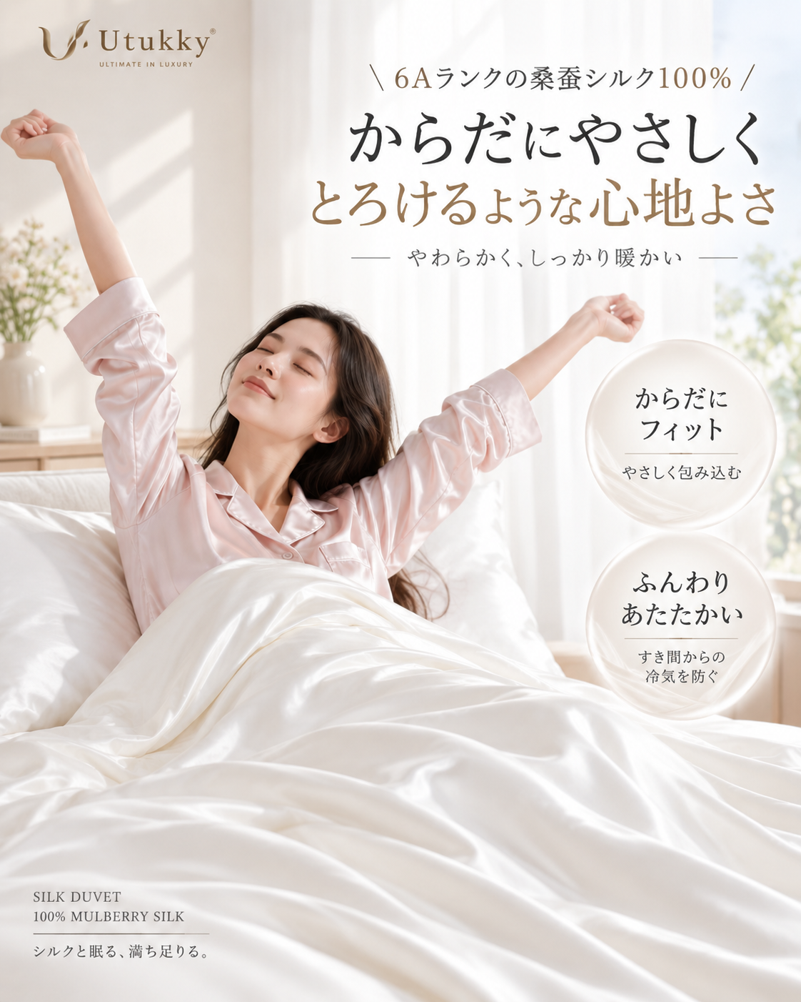 シルク掛け布団
