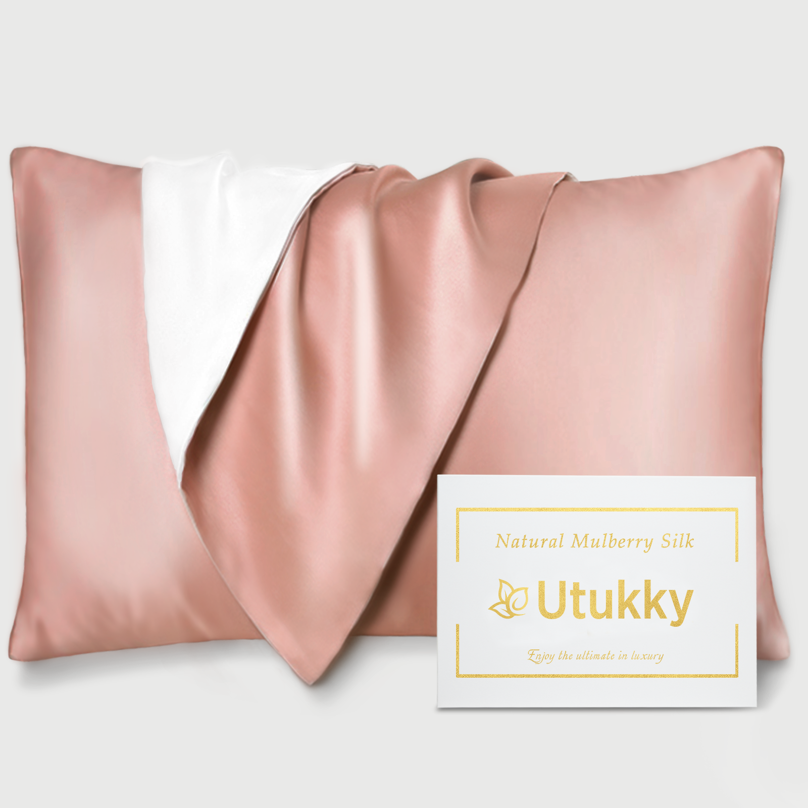 Utukky-シルク枕カバー