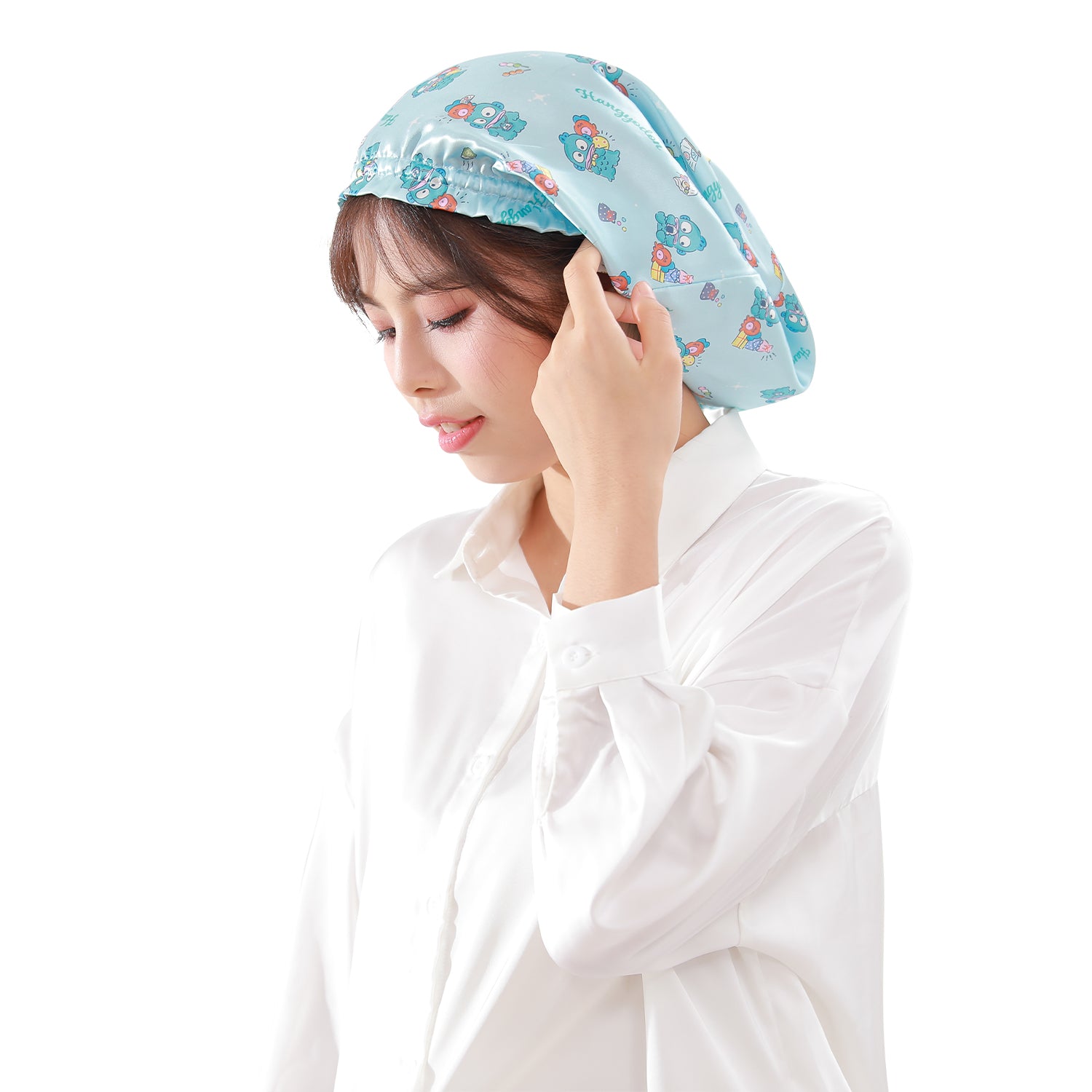 ナイトキャップ シルク  キャラクター