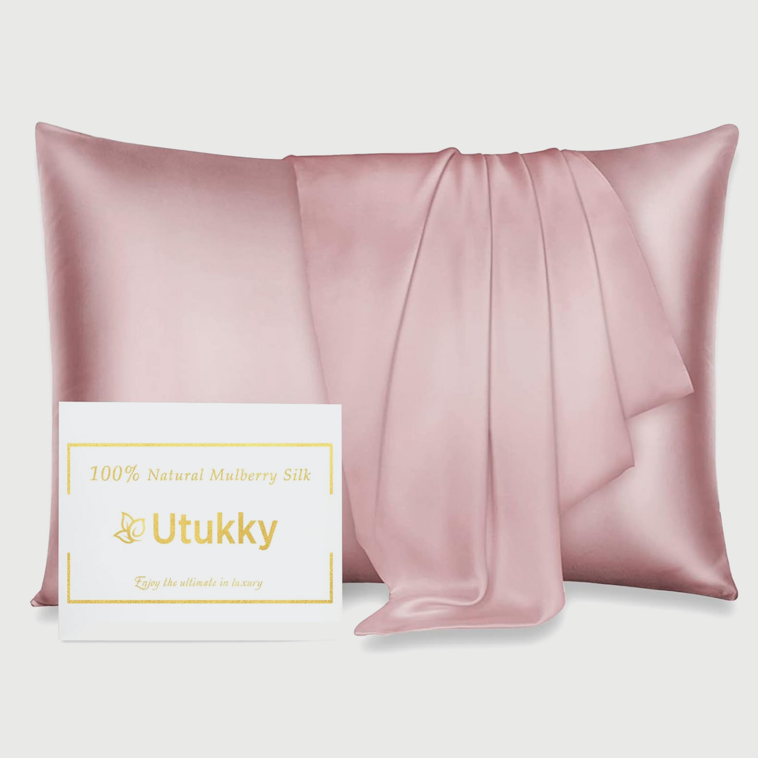 Utukky-シルク枕カバー