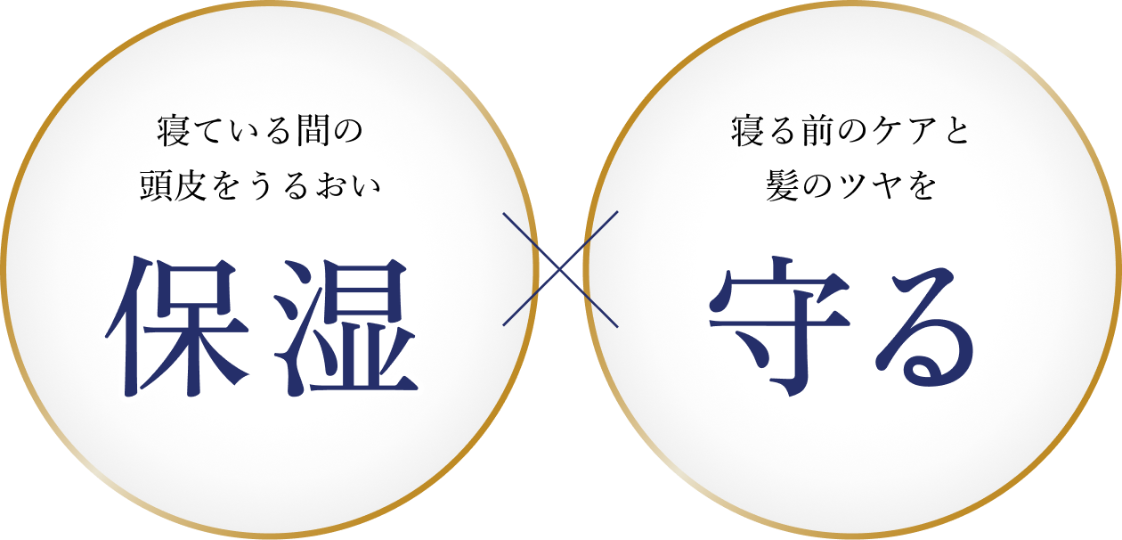 寝ている間の頭皮をうるおい保湿 寝る前のケアと髪のツヤを守る