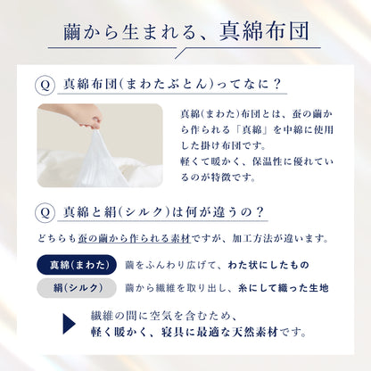手挽き真綿布団